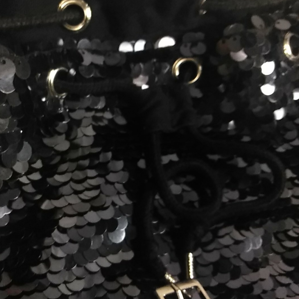 Pink Victoria's Secret sequin backpack - Picture 10 of 16